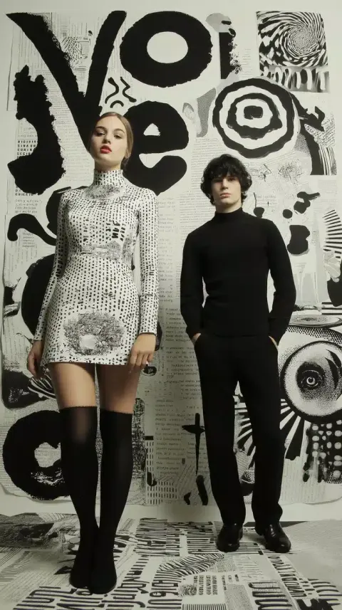 Surrealist Fashion Collage