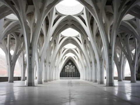 Monumental Abandoned Colony Brutalist Architecture