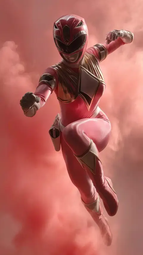 Epic Pink Ranger Stance