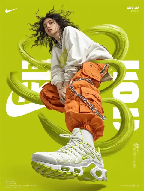 Nike Air Fashion Advertisement