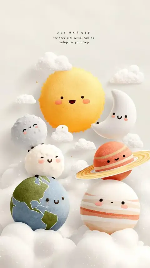 Celestial Bodies in Pastels