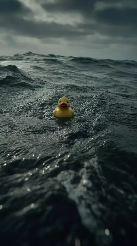 Rubber Duck Ocean Photography