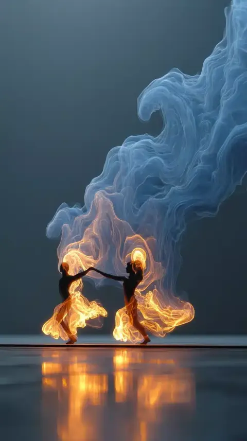 Smoke Dancers in Salsa
