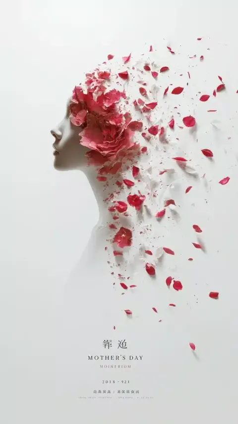 Minimalist Mothers Day Poster