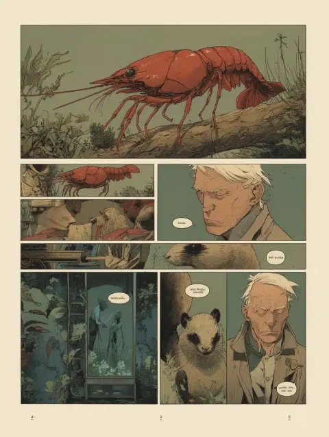 Shrimp and Ferret Comic