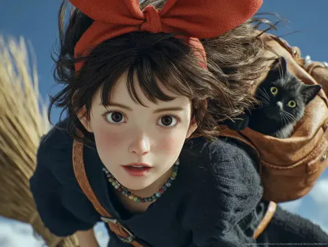 Ultra-Realistic Kiki Portrait