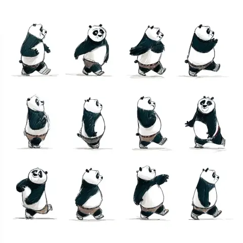 Black Xiao Mao Animation