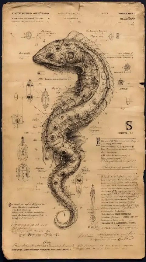 Cosmic Creature Bestiary Illustration