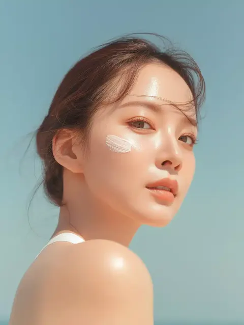 Korean Skincare Model Portrait