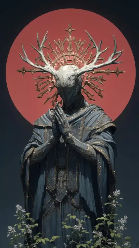 Gothic Cyberpunk Oracle Design