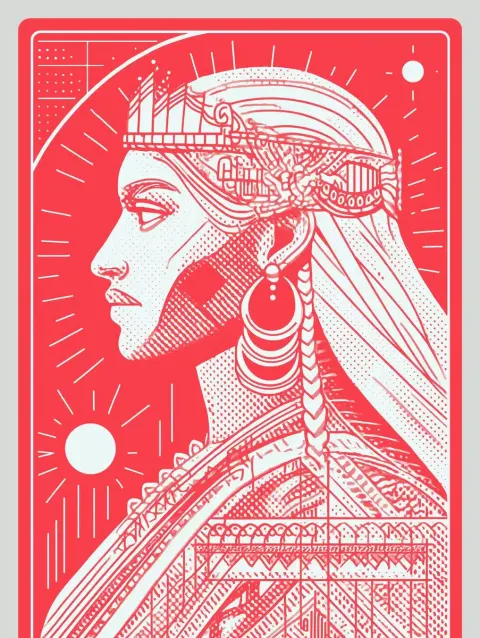 Tarot Card Graphic Design