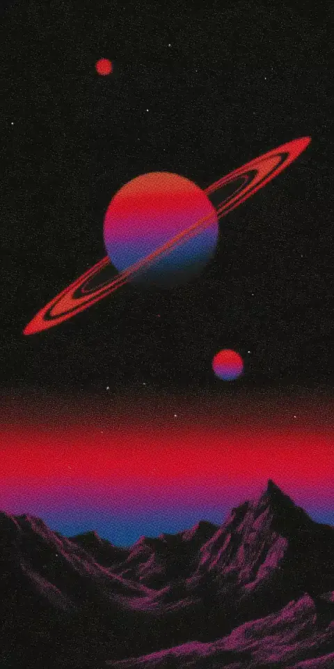 Futuristic Space Art Design