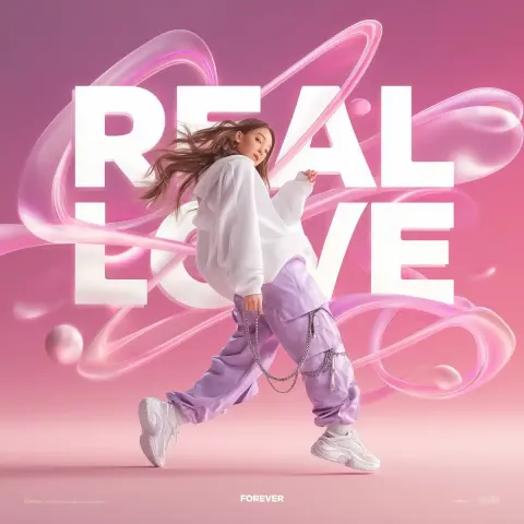 Fashion Advertisement with Typography