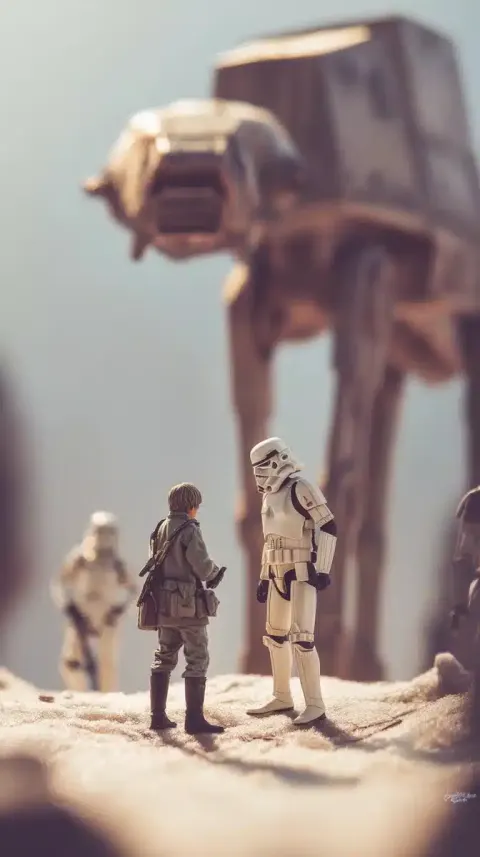 Photorealistic Star Wars Duel