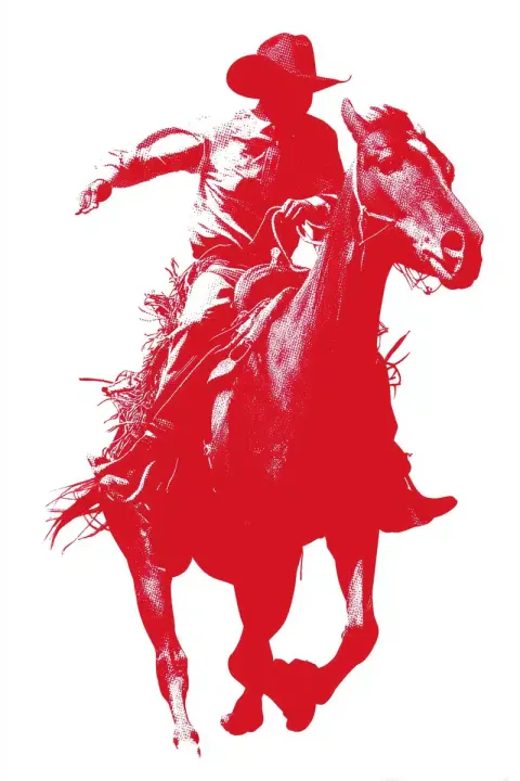 Pop Art Cowboy Rodeo