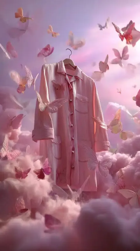 Dreamlike Pajamas Among Clouds