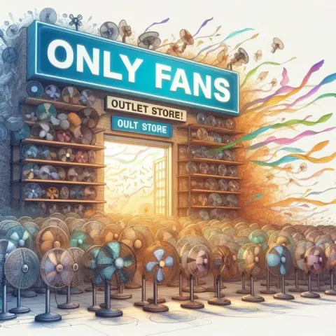 Only Fans Outlet Store With Endless Fan Shelves
