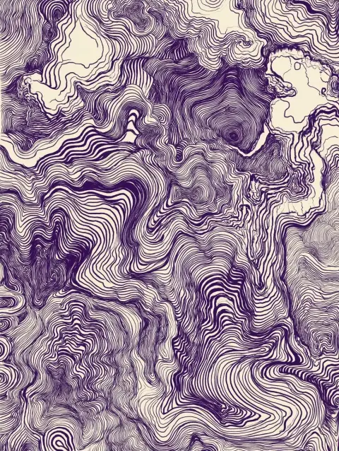 Monochrome Curved Chaos