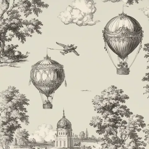 Monochromatic Hot Air Balloons