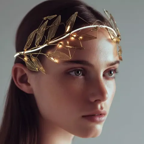 Minimalist Olive Leaf Headband