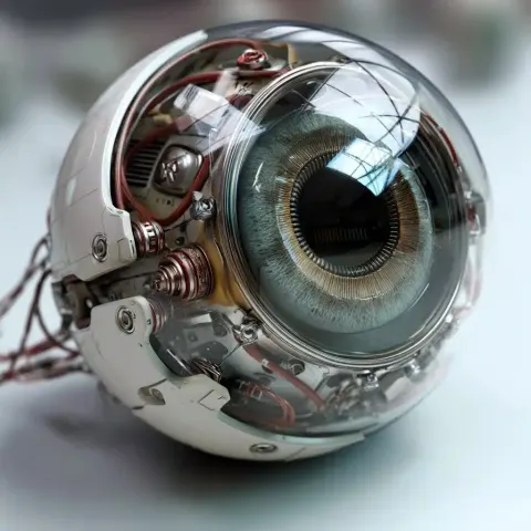 Detailed Robotic Eyeball
