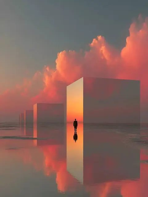 Surreal Sci-Fi Landscape Art