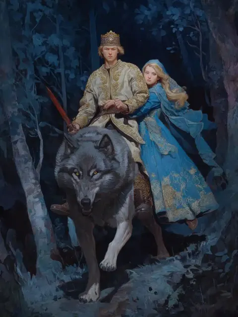 Slavic Mythology Oil Painting