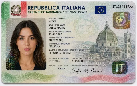 Ultra-Realistic Australian Citizenship Card