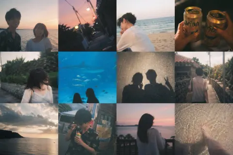 Okinawa Youth Cinematic Photo Collage
