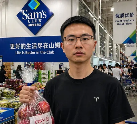 Tesla Apple Guy At Sam's Club