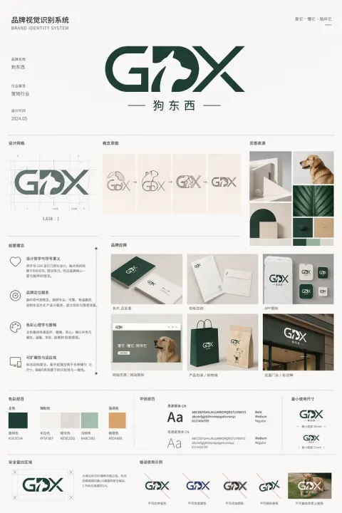 Dog Stuff Brand Identity System