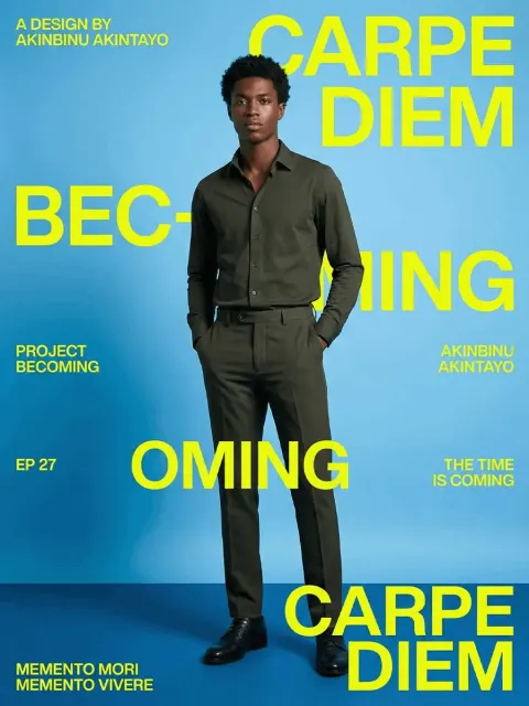 Bold Editorial Fashion Poster Design