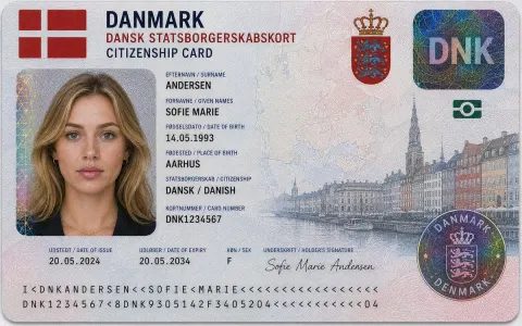Algerian Citizenship ID Card