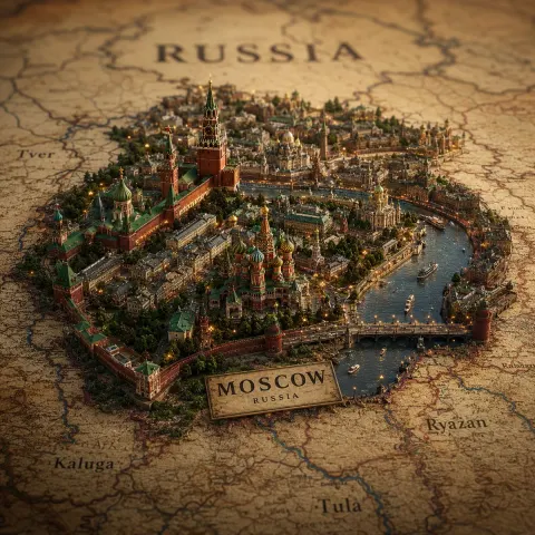 Miniature City Map Wonder