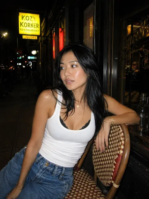 Night Street Flash Portrait