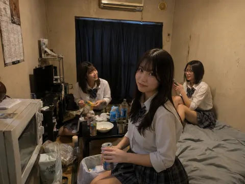 College Girls Cozy Hangout