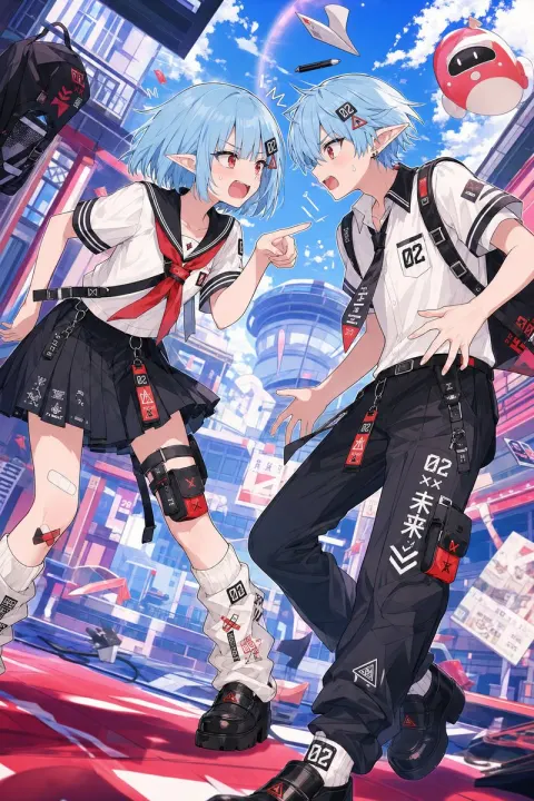 Gender-Swap Duo Rom-Com Chaos