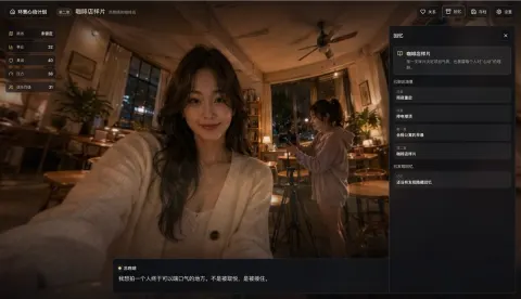 Cozy Cafe Memory