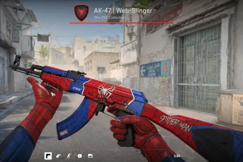 Spider-Man AK-47 Skin Gameplay