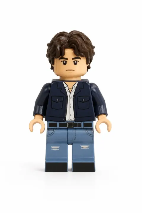 Real Person LEGO Minifigure Render