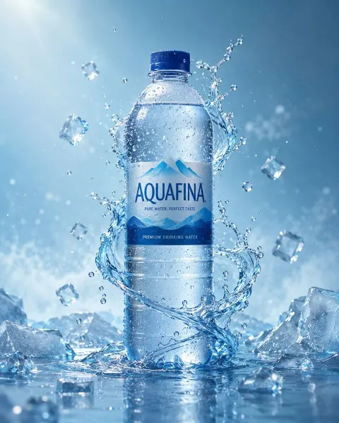 Luxury Water Bottle Commercial