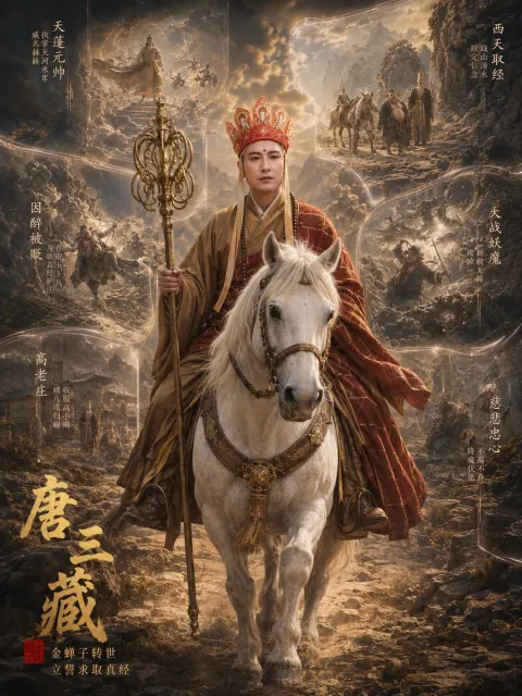 Holy Monk Western Return Poster