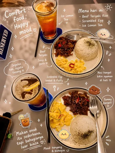 Cozy Food Flat Lay Aesthetic