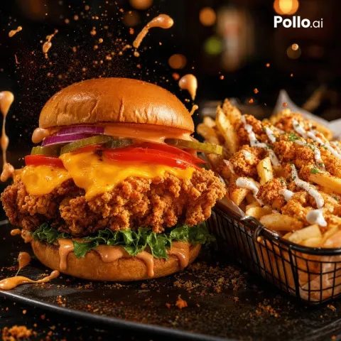 Epic Fried Chicken Sandwich Feast