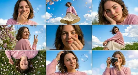 Spring Dream Collage Mystery