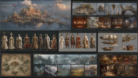 Celestial Dynasty Fantasy Worldbuilding
