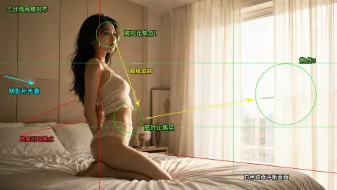 Cinematic Fashion Composition Analysis