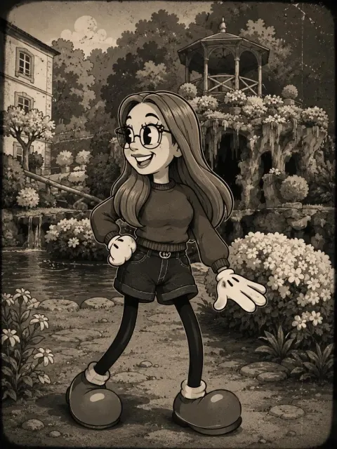 Vintage Rubber Hose Cartoon Transform