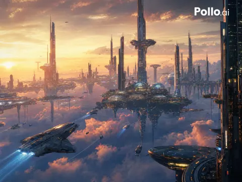 Sci-Fi Utopia City