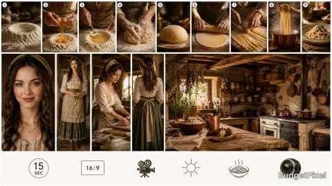 Pasta Making Production Reference Board